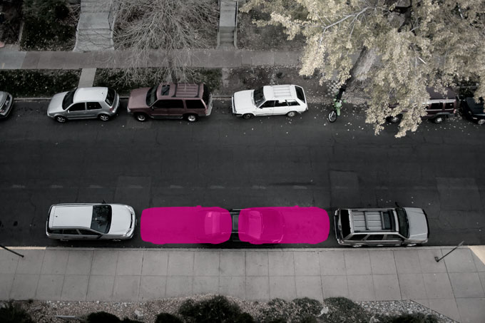 Capitol Hill Parking Diagram