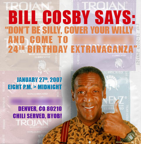 Bill Cosby Invite